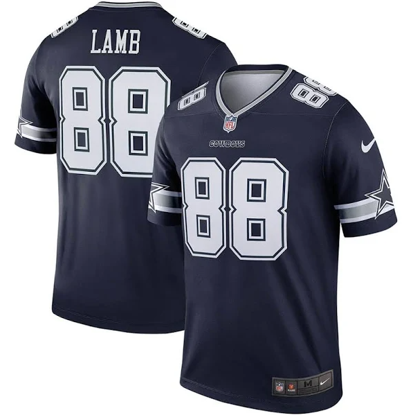 Men’s Dallas Cowboys CeeDee Lamb Legend Jersey Navy